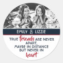 Search for true friends stickers For her
