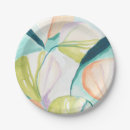 Recherche de botanique assiettes Pastel
