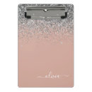 Search for pink glitter clipboards Girly