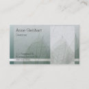 Recherche de bloc cartes visite Blanc