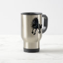 Recherche de chevaux voyage mugs Noir