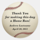 Search for round baseball stickers Vintage