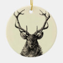 Search for vintage deer ornaments Xmas