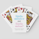 Search for gender reveal playing cards Boy