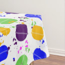 Search for confetti tablecloths Blue
