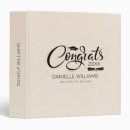 Search for congratulations binders Congrats