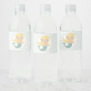 Search for mermaid water bottle labels Mermaid birthday party