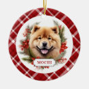 Search for chow ornaments Red