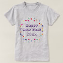 Recherche de de bonne année tshirts Typographie