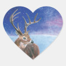 Search for red deer stickers Winter