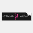 Search for cures bumper stickers Breast cancer awareness