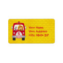 Search for firefighter return address labels Birthday party