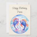 Search for pisces birthday cards Fish