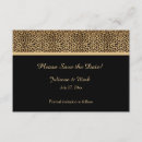 Search for leopard print save the dates Elegant