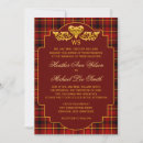 Recherche de plaid wedding invitations Motif