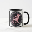 Search for retro poodle mugs Pink