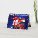 Search for trucker christmas cards Big rig