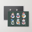 Recherche de de bonhomme neige badges Saison hivernale