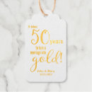 Search for 50th anniversary gift tags 50 years