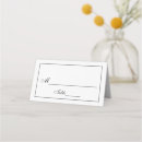 Search for border place cards Black and white