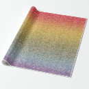 Search for rainbow glitter wrapping paper Green