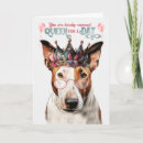 Recherche de bull terrier birthday cards Staffordshire
