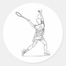 Search for badminton game stickers Sports