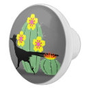 Recherche de fleurs boutons et poignées de porte Cactus