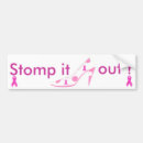 Search for breast cancer awareness bumper stickers Pink