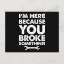 Recherche de ingénieur cartes postales Handyman