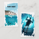 Search for educational activity business cards Diving