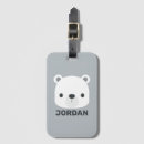 Search for polar bear luggage tags Cute