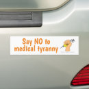 Search for vaccination bumper stickers Tyranny