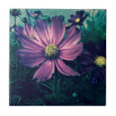 Recherche de fleur violette carreaux Floral