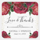 Search for red and gold wedding stickers Flowers