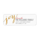 Search for gold chevron return address labels Trendy