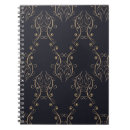 Recherche de motif vintage carnets Noir