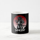 Search for black samurai mugs Katana