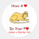 Recherche de chien domestique autocollants Adopter les animaux domestiques