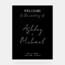 Search for entrance signs Black and white