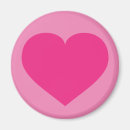Recherche de amour rose magnets Coeur