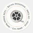 Search for movies return address labels Cinema