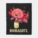 Search for bubble tea blankets Axolotl