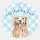 Search for dogs birthday stickers Puppy birthday party