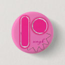 Search for rock music buttons Pink
