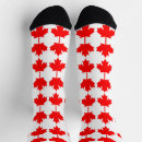 Search for canada flag socks Pattern