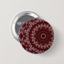Search for red floral pattern buttons Abstract