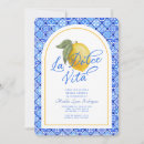 Search for italy bridal shower invitations Lemon citrus