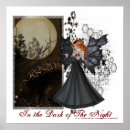 Recherche de nuit de halloween posters Lune