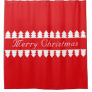 Search for merry christmas shower curtains White